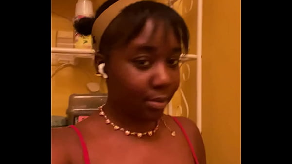 sexy Ebony with BANGS PISSING PEE VIDEO
